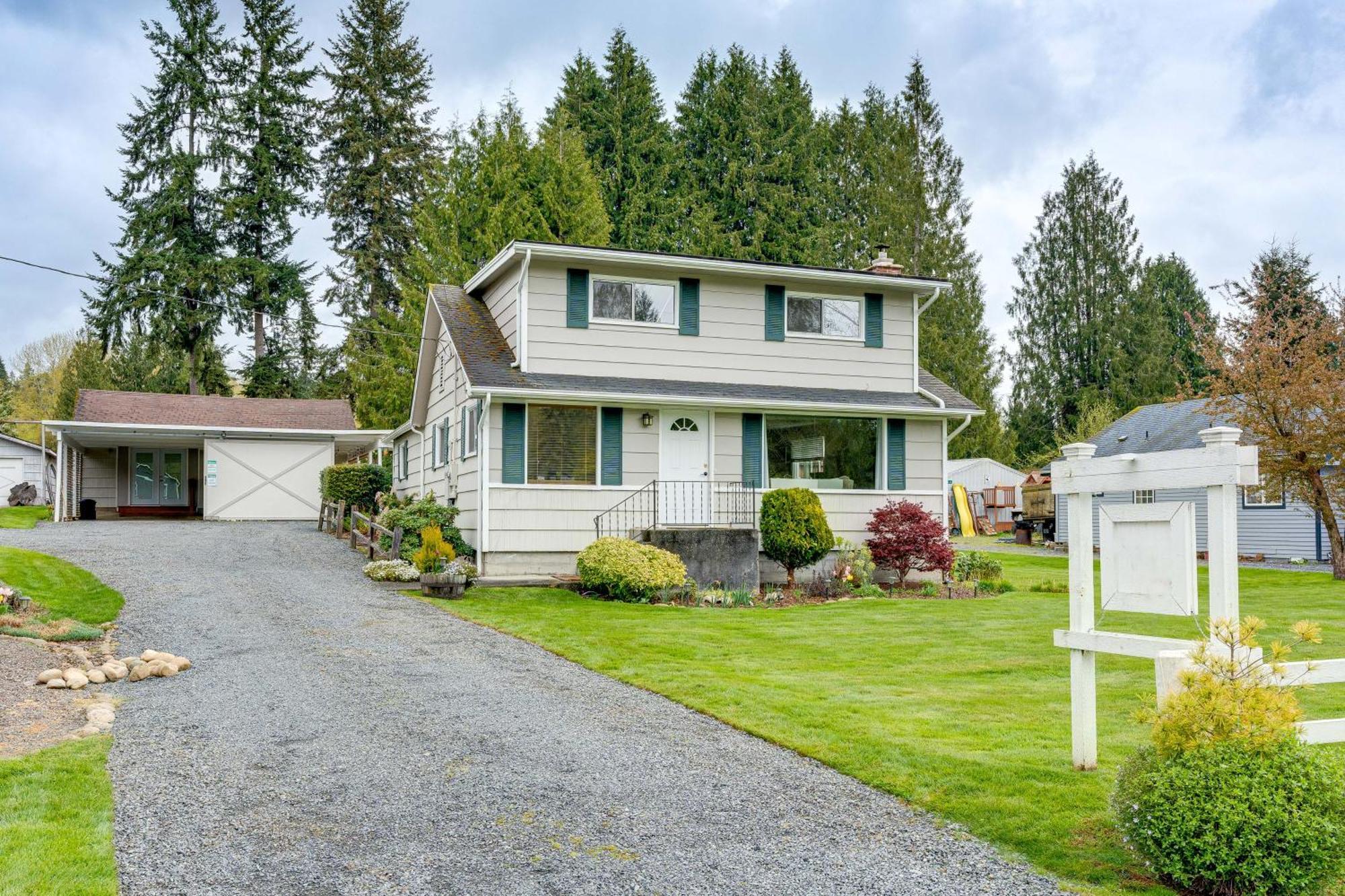 Charming Updated Retreat Walk To Lake Stevens! المظهر الخارجي الصورة